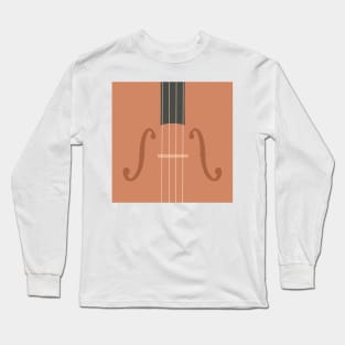 Strings in Browns and Creams Long Sleeve T-Shirt